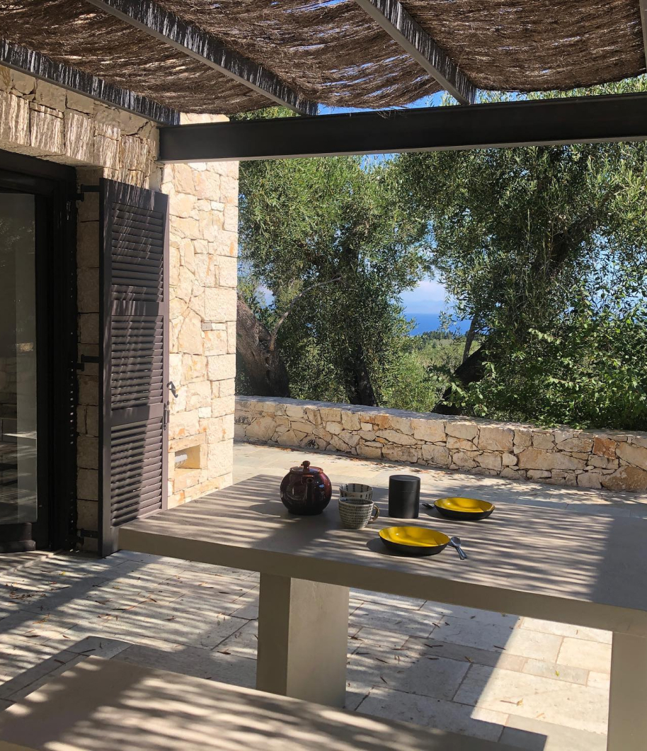 Photo de la terrasse de la résidence